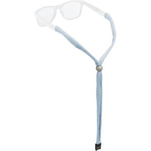 imageChums Upcycled Cotton Glasses Retainer  EcoFriendly Adjustable Sunglasses Eyewear Holder StrapSky Heather