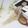 imageFull Shine Clip in Blonde Hair Extensions 3 Pcs Human Hair Extensions Clip ins Ash Blonde Fading to Platinum Blonde Silky Straight Hair Clip in Human Hair Balayage 60 Grams 18 Inch
