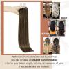 imageFull Shine Balayage Micro Beads Hair Extensions Real Human Hair Color 282 Brown Micro Link Human Hair Extensions 24 Inch Long Prebonded Human Hair Extensions 50G50S Natural Hair Extensions