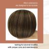 imageFull Shine Balayage Micro Beads Hair Extensions Real Human Hair Color 282 Brown Micro Link Human Hair Extensions 24 Inch Long Prebonded Human Hair Extensions 50G50S Natural Hair Extensions