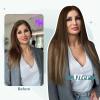 imageFull Shine Brown Hair Extensions Real Human Hair Clip in Brown to Golden Blonde Mix Chestnut Brown Balayage Hair Extensions Clip in Remy Human Hair Extensions for Women 20 Inch 7Pcs 120g