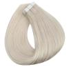 imageFull Shine Ombre Injected Tape in Hair Extensions Human Hair Blonde and Brown Balayage Machine Remy Tape in Virgin Hair Extensions 22Inch Seamless Injection Tape in Human Hair Extensions 25Gram 10Pcs1000 ice blonde