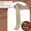 imageFull Shine Ombre Injected Tape in Hair Extensions Human Hair Blonde and Brown Balayage Machine Remy Tape in Virgin Hair Extensions 22Inch Seamless Injection Tape in Human Hair Extensions 25Gram 10Pcs2  60 Platinum Blonde virgin