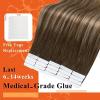 imageFull Shine Ombre Injected Tape in Hair Extensions Human Hair Blonde and Brown Balayage Machine Remy Tape in Virgin Hair Extensions 22Inch Seamless Injection Tape in Human Hair Extensions 25Gram 10Pcs4244 brown balayage