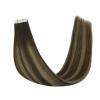 imageFull Shine Ombre Injected Tape in Hair Extensions Human Hair Blonde and Brown Balayage Machine Remy Tape in Virgin Hair Extensions 22Inch Seamless Injection Tape in Human Hair Extensions 25Gram 10Pcs 4244 25g Virgin hair