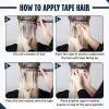 imageFull Shine Ombre Injected Tape in Hair Extensions Human Hair Blonde and Brown Balayage Machine Remy Tape in Virgin Hair Extensions 22Inch Seamless Injection Tape in Human Hair Extensions 25Gram 10Pcs4244 brown balayage