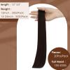 imageFull Shine Ombre Injected Tape in Hair Extensions Human Hair Blonde and Brown Balayage Machine Remy Tape in Virgin Hair Extensions 22Inch Seamless Injection Tape in Human Hair Extensions 25Gram 10Pcs2  2 Dark Brown Virgin