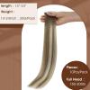 imageFull Shine Ombre Injected Tape in Hair Extensions Human Hair Blonde and Brown Balayage Machine Remy Tape in Virgin Hair Extensions 22Inch Seamless Injection Tape in Human Hair Extensions 25Gram 10Pcs 88613 25g Virgin hair