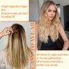 imageFull Shine Ombre Injected Tape in Hair Extensions Human Hair Blonde and Brown Balayage Machine Remy Tape in Virgin Hair Extensions 22Inch Seamless Injection Tape in Human Hair Extensions 25Gram 10Pcs1 1 Injection Virgin