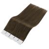 imageFull Shine Ombre Injected Tape in Hair Extensions Human Hair Blonde and Brown Balayage Machine Remy Tape in Virgin Hair Extensions 22Inch Seamless Injection Tape in Human Hair Extensions 25Gram 10Pcs2  4 Medium Brown Virgin