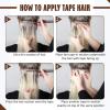 imageFull Shine Ombre Injected Tape in Hair Extensions Human Hair Blonde and Brown Balayage Machine Remy Tape in Virgin Hair Extensions 22Inch Seamless Injection Tape in Human Hair Extensions 25Gram 10Pcs2  18613 highlight blonde virgin