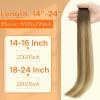 imageFull Shine Ombre Injected Tape in Hair Extensions Human Hair Blonde and Brown Balayage Machine Remy Tape in Virgin Hair Extensions 22Inch Seamless Injection Tape in Human Hair Extensions 25Gram 10Pcs1 3822 Injection Virgin