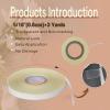 imageFull Shine Replacement Tape in Tape Replacement Hair Extension Tape Double Sided Hair Extensions Tapes for Tape in Hair Extension White 516quot08cm3 YardsWhite Tape Roll