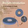 imageFull Shine Replacement Tape in Tape Replacement Hair Extension Tape Double Sided Hair Extensions Tapes for Tape in Hair Extension White 516quot08cm3 YardsBlue Tape Roll