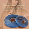 imageFull Shine Replacement Tape in Tape Replacement Hair Extension Tape Double Sided Hair Extensions Tapes for Tape in Hair Extension White 516quot08cm3 YardsBlue Tape Roll