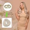 imageFull Shine Replacement Tape in Tape Replacement Hair Extension Tape Double Sided Hair Extensions Tapes for Tape in Hair Extension White 516quot08cm3 YardsWhite Tape Roll