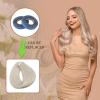 imageFull Shine Replacement Tape in Tape Replacement Hair Extension Tape Double Sided Hair Extensions Tapes for Tape in Hair Extension White 516quot08cm3 YardsBlue Tape Roll