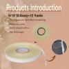 imageFull Shine Replacement Tape in Tape Replacement Hair Extension Tape Double Sided Hair Extensions Tapes for Tape in Hair Extension White 516quot08cm3 YardsWhite Tape Roll