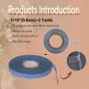 imageFull Shine Replacement Tape in Tape Replacement Hair Extension Tape Double Sided Hair Extensions Tapes for Tape in Hair Extension White 516quot08cm3 YardsBlue Tape Roll