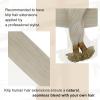imageFull Shine Straight Ktip Hair Extensions Human Hair Color 1000 Ice Blonde Tip Fusion Keratin Bond Human Hair Extensions 20 Inch Prebonded Human Hair Extensions 50 Gram Remy Natural Hair Extensions
