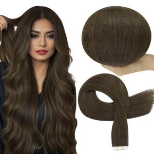 imageFull Shine Ombre Injected Tape in Hair Extensions Human Hair Blonde and Brown Balayage Machine Remy Tape in Virgin Hair Extensions 22Inch Seamless Injection Tape in Human Hair Extensions 25Gram 10Pcs 4 25g Virgin hair