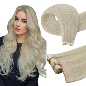 imageFull Shine Ombre Injected Tape in Hair Extensions Human Hair Blonde and Brown Balayage Machine Remy Tape in Virgin Hair Extensions 22Inch Seamless Injection Tape in Human Hair Extensions 25Gram 10Pcs1 60 Injection Virgin