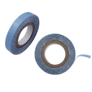 imageFull Shine Replacement Tape in Tape Replacement Hair Extension Tape Double Sided Hair Extensions Tapes for Tape in Hair Extension White 516quot08cm3 YardsBlue Tape Roll