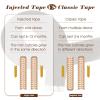 imageFull Shine Virgin Injection Tape in Hair Extensions Human Hair 14Inch Color 2 Dark Brown Machine Virgin Tape in Hair Extensions 20Gram 10Pcs Intact Tape Ins Human Hair Extensions for Women