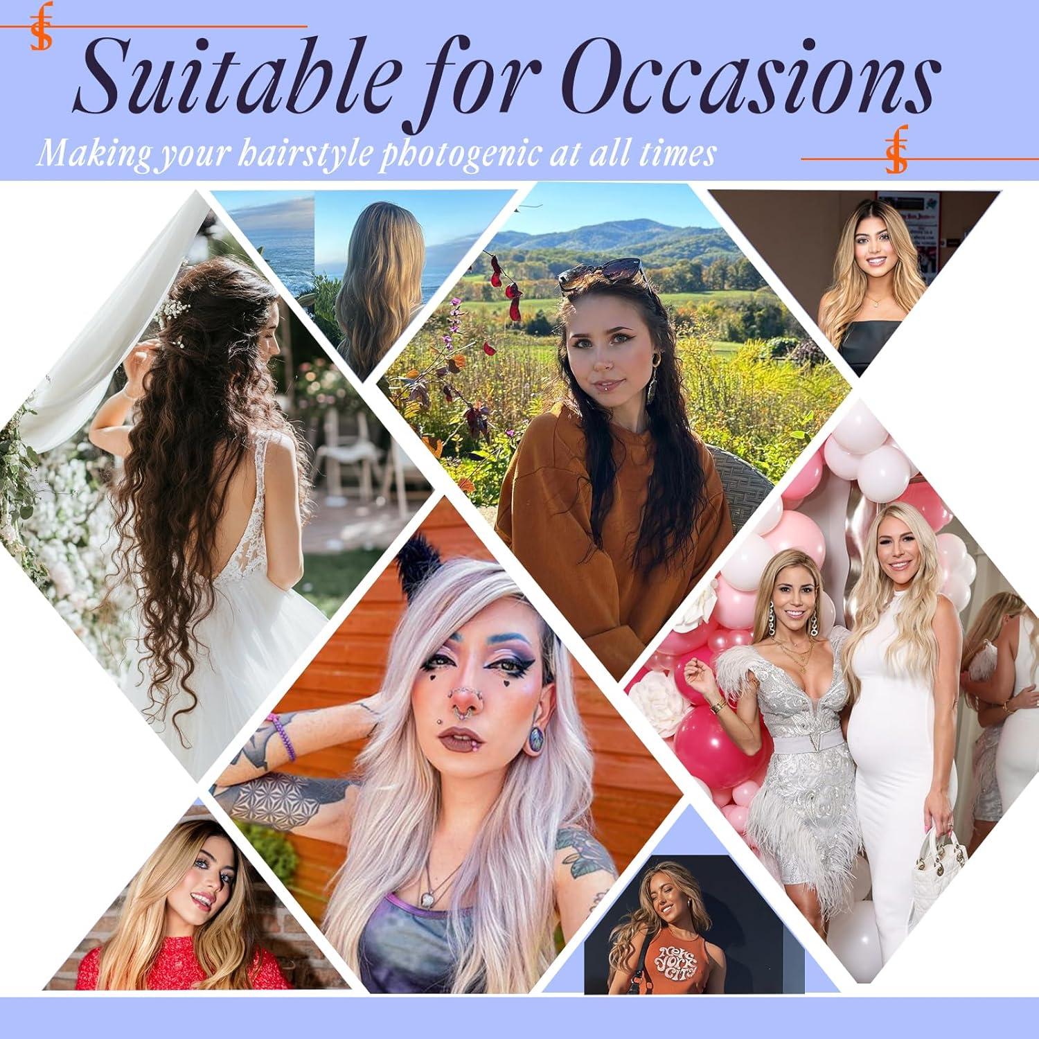 imageFull Shine Weft Extensions Real Remy Hair Sew In Weft Hair Extensions Copper 550 Invisible Soft Human Hair 20 Inch 105 Grams Long Straight Bundles Human Hair Auburn Red Hair for Party