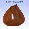 imageFull Shine Weft Extensions Real Remy Hair Sew In Weft Hair Extensions Copper 550 Invisible Soft Human Hair 20 Inch 105 Grams Long Straight Bundles Human Hair Auburn Red Hair for Party
