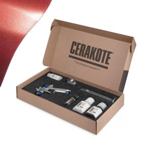 imageCerakote FX Starter Kit Oven Cure  Anthracite FX112 Gloss  Metallic Powder additive for CERAKOTE HSeries Clear Ceramic coatings Everything Needed to get StartedBLAZE  Gloss