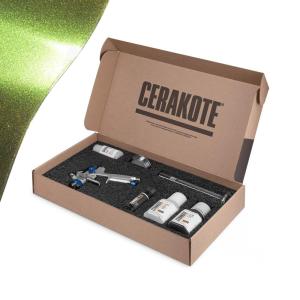 imageCerakote FX Starter Kit Oven Cure  Anthracite FX112 Gloss  Metallic Powder additive for CERAKOTE HSeries Clear Ceramic coatings Everything Needed to get StartedRANGER  Gloss