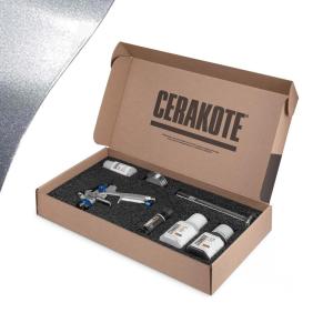 imageCerakote FX Starter Kit Oven Cure  Anthracite FX112 Gloss  Metallic Powder additive for CERAKOTE HSeries Clear Ceramic coatings Everything Needed to get StartedCOSMIC  Gloss