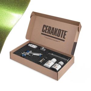 imageCerakote FX Starter Kit Oven Cure  Anthracite FX112 Gloss  Metallic Powder additive for CERAKOTE HSeries Clear Ceramic coatings Everything Needed to get StartedRANGER  Matte
