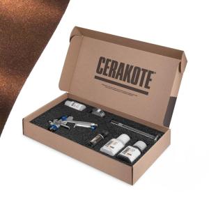 imageCerakote FX Starter Kit Oven Cure  Anthracite FX112 Gloss  Metallic Powder additive for CERAKOTE HSeries Clear Ceramic coatings Everything Needed to get StartedRIOT  Matte