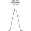 imageCERAKOTE Hooks for All Series Coatings Used for Professional Racking of Parts Ready ApplicationCerakote 525 x 072 Spring Hook