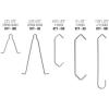imageCERAKOTE Hooks for All Series Coatings Used for Professional Racking of Parts Ready ApplicationMASTER PACK