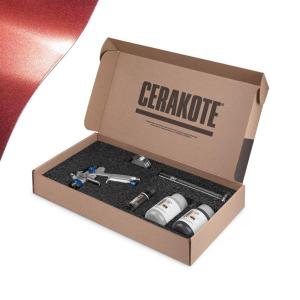 imageCerakote FX Starter Kit AIR Cure  Anthracite FX112 Gloss  Metallic Powder additive for CERAKOTE CSeries Clear Ceramic coatings Everything Needed to get StartedBLAZE  Matte