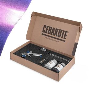 imageCerakote FX Starter Kit AIR Cure  Anthracite FX112 Gloss  Metallic Powder additive for CERAKOTE CSeries Clear Ceramic coatings Everything Needed to get StartedMYSTIQUE  Gloss
