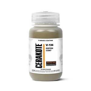 imageCERAKOTE OVEN CURE VSeries PISTON COAT 4OZV136TCeramic Technology Performance  Color on All Metals PolymersMoreV136 PISTON COAT