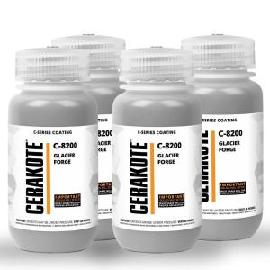imageCERAKOTE AIR CURE CSERIES CERAKOTE GLACIER BLACK  4oz  C7600T Performance Ceramic Technology  Color on All Metals Polymers  MoreC8200 GLACIER FORGE