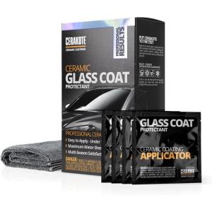 imageCERAKOTE Ceramic Glass Coat Protectant  Hydrophobic Automotive Rain Repellant LongLasting and Durable Ceramic Coating Quick and Easy Application