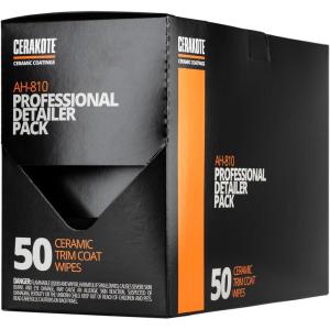 imageCERAKOTE Ceramic Trim Coat Kit  Quick Plastic Trim Restorer  Ceramic Coating Black Trim Restoration to Last Over 200 Washes  A Ceramic Coating Not a Dressing50x Trim Coat Wipes