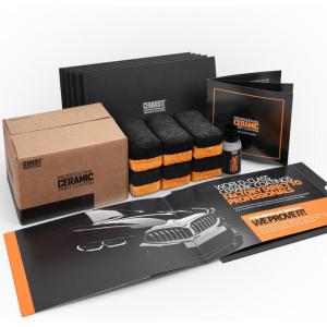 imageCerakote Professional Ceramic Coating for Cars  HighGloss ProfessionalGrade Paint Protection Kit UltraHydrophobic UV ampamp Chemical Resistant Easy Application Industry Leading 500 Wash Longevity 2 30ml Bottles12 Bottle Pack