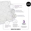 imageSimply 14x30x1 Air Filter Merv 13 MPR 1500 4 Pack For Home AC Furnace ampamp HVAC Actual Size 1375quotx2975quotx075quot DUST Pet ampamp Allergy Control6Pack