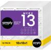 imageSimply 14x30x1 Air Filter Merv 13 MPR 1500 4 Pack For Home AC Furnace ampamp HVAC Actual Size 1375quotx2975quotx075quot DUST Pet ampamp Allergy Control12Pack
