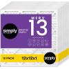 imageSimply 14x30x1 Air Filter Merv 13 MPR 1500 4 Pack For Home AC Furnace ampamp HVAC Actual Size 1375quotx2975quotx075quot DUST Pet ampamp Allergy Control12Pack