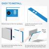 imageSimply 14x24x1 Air Filter Merv 8 MPR 600 2 Pack For Home AC Furnace ampamp HVAC Actual Size 1375quotx2375quotx075quot DUST Pet ampamp Allergy Control
