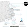 imageSimply 10x20x1 Air Filter Merv 8 MPR 600 4 Pack Furnace Air Filter for HVAC Actual Size 975quotx1975quotx075quot DUST Pet ampamp Allergy Control