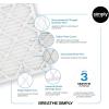 imageSimply 10x10x1 Air Filter Merv 8 MPR 600 2 Pack Furnace Air Filter for HVAC Actual Size 975quotx975quotx075quot DUST Pet ampamp Allergy Control18x25x12pck